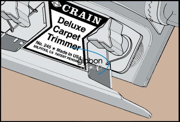 Crain 245 Deluxe Carpet Trimmer